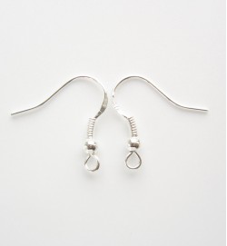 Earwires Sterling Silver with Ball